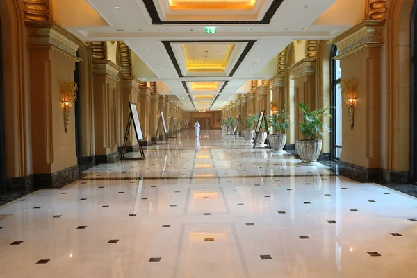 Abu Dhabi Emirates Palace Hotel Wyspy Owcze — Zdjęcie stockowe