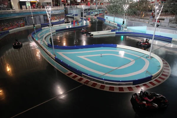 Ferrari World Yas Island Abu Dhabi Karting Academie Verenigde Arabische — Stockfoto