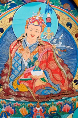 Padmasambhava, Guru Rinpoche olarak da bilinir.. 