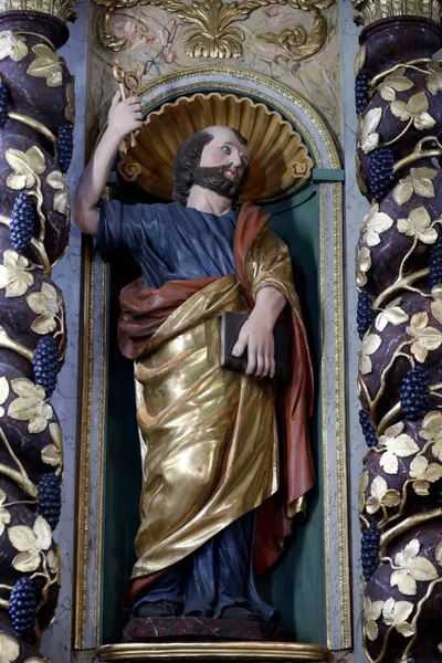 聖ピエールと聖パウロ教会 バロック様式の改造 サンピエトロ パッシー フランス — ストック写真