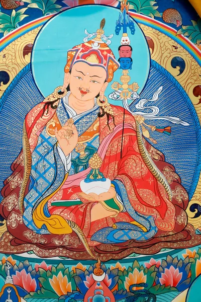 Padmasambhava Znany Również Jako Guru Rinpocze — Zdjęcie stockowe