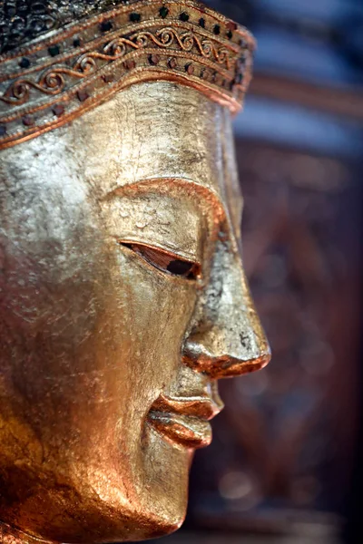 Chua Tempio Buddista Statua Buddha Saint Pierre Faucigny Francia — Foto Stock