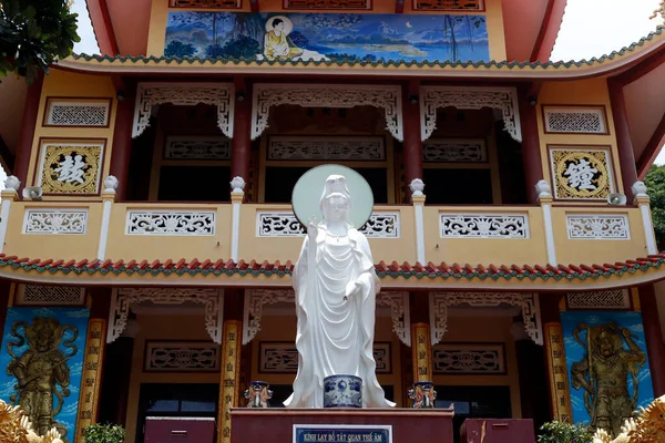 Templo Budista Chua Quang Quan Bodisatva Compasión Vung Tau Vietnam — Foto de Stock