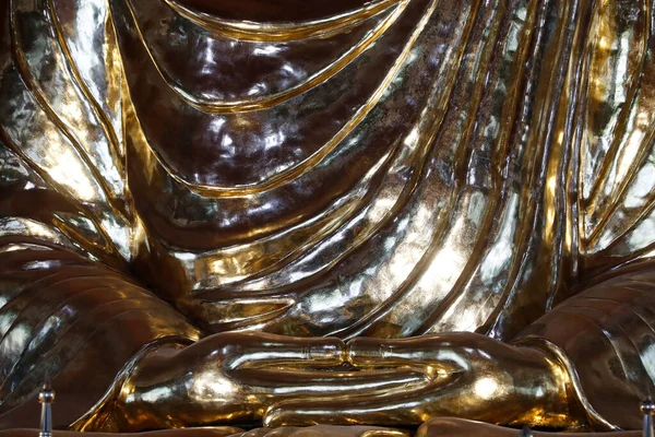 Minh Dang Quang Buddhistischer Tempel Goldene Riesige Buddha Statue Meditationsstellung — Stockfoto