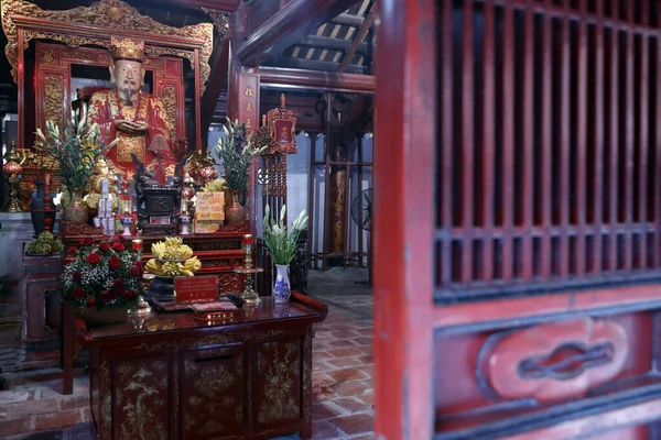 Temple Literature Altar Dedicated Confucius Hanoi Vietnam — Stock Photo, Image