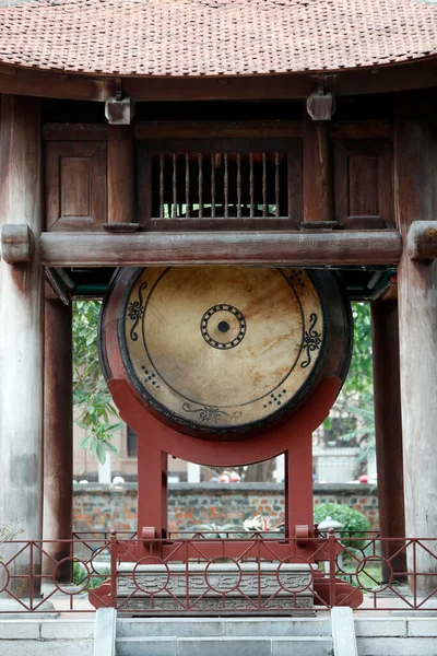 Temple Literature Confucian Temple Which Formerly Center Learning Hanoi Giant — Stock Photo, Image