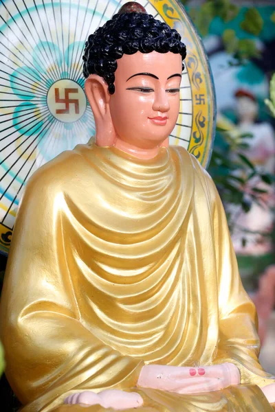Phuoc Thanh Buddhista Pagoda Cai Legyen Vietnam — Stock Fotó