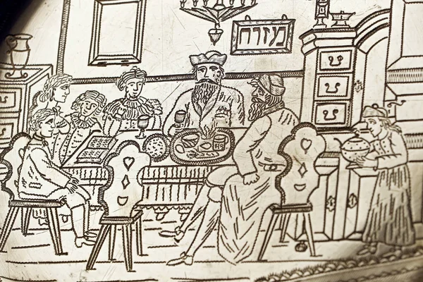 Μουσείο Μπαρθόλντι Πασχαλινό Πιάτο 19Ος Αιώνας Κόλμαρ Γαλλία — Φωτογραφία Αρχείου