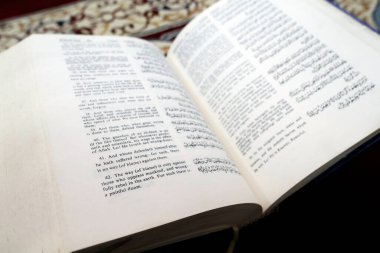 Kutsal Kur 'an İngilizce çevirisi. 