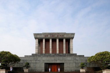 Ho Chi Minh mozolesi. Ho Chi Minh (1890-1969), Hindiçin 'in kurucusu. Hanoi. Vietnam.