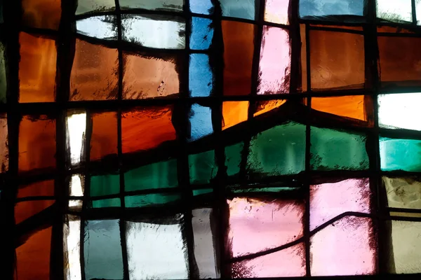 圣皮埃尔 勒维乌新教教堂 缝隙玻璃窗 斯特拉斯堡 — 图库照片