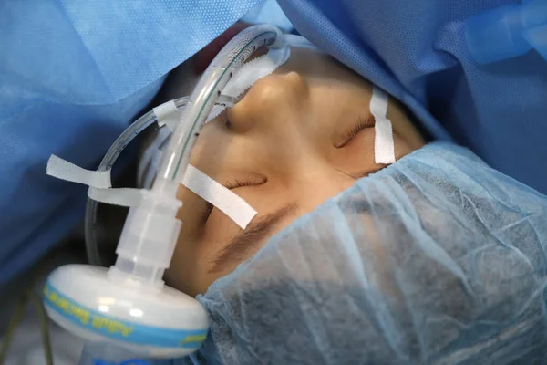 Hospital Cardiología Teatro Operaciones Cirugía Cardiaca Anestesia Ciudad Chi Minh — Foto de Stock