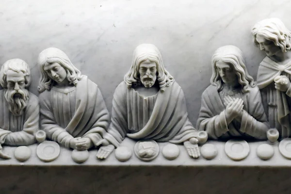 Saint Pothin Church Supper Jesus His Apostles — Stock Photo, Image