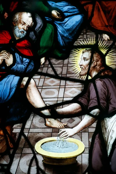 ノートルダム 私たちの女性 D'aix Les Bains教会 ステンドグラスの窓