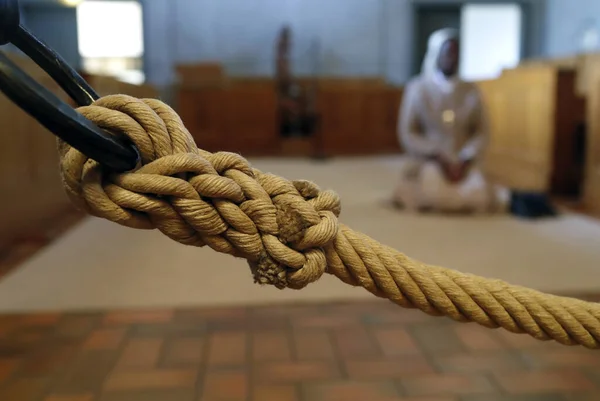 Het Visitatieklooster Het Touw Afgesloten Religieuze Orden Zijn Strikt Gescheiden — Stockfoto