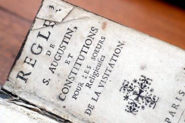 Manastır kuralları. Aziz Augustine Hükümdarlığı. Fransa. 