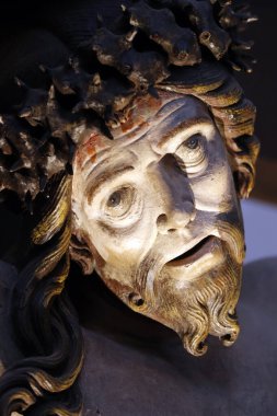 Santa Maria della Visitazione Katolik Kilisesi. İsa 'nın Tutkusu. Venedik. İtalya. 