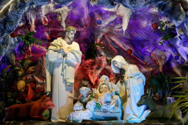 Bai Dau Kilisesi. Noel beşiği. İsa 'nın Doğuşu. 