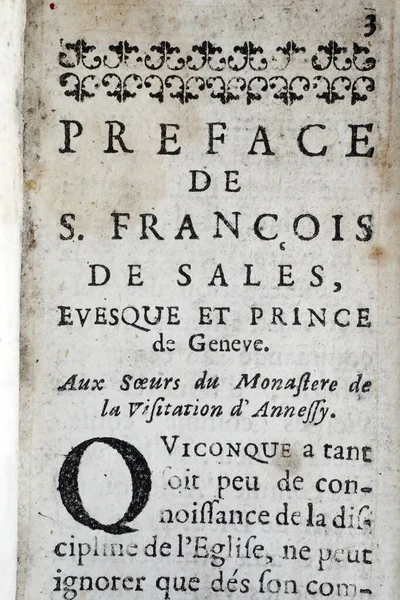 Klášterní Pravidla Vláda Augustina Francie — Stock fotografie