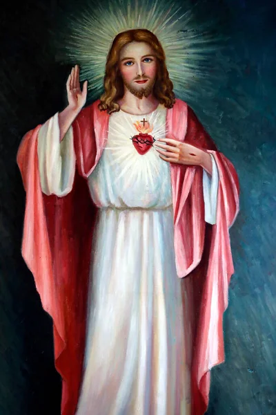 Návštěvní Klášter Kristovo Posvátné Srdce Marclaz Francie — Stock fotografie