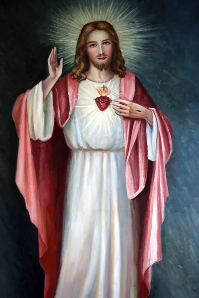 The Visitation Monastery.   Jesus sacred heart.  Marclaz. France. 