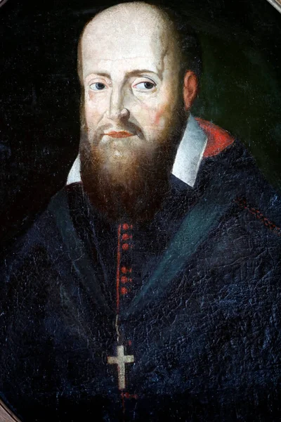 Ziyaret Manastırı. Francis de Sales (1567-1622) Resim. Marclaz. Fransa. 