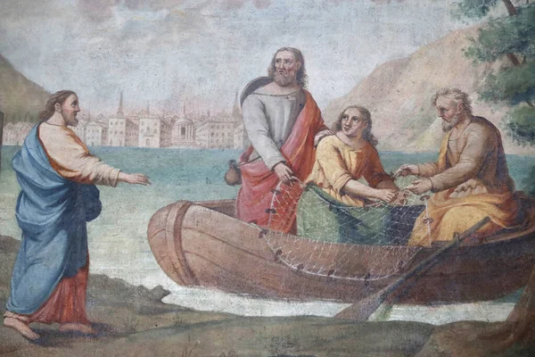 Saint-Jacques Kilisesi. Aziz Büyük James. Sallanch 'lar. Fransa.