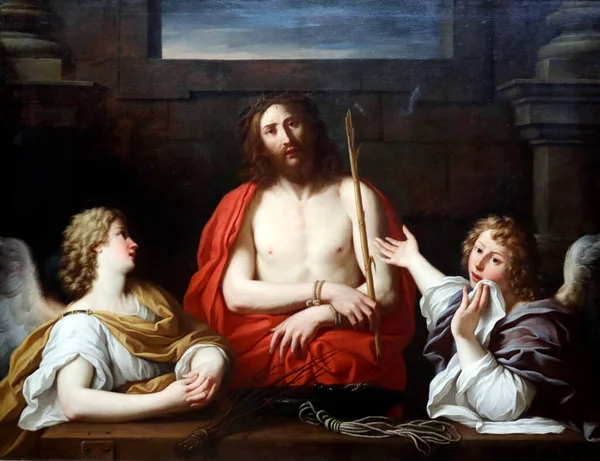 Muzeum Sztuki Historii Ecce Homo 1736 Rok Olej Płótnie Pierre — Zdjęcie stockowe