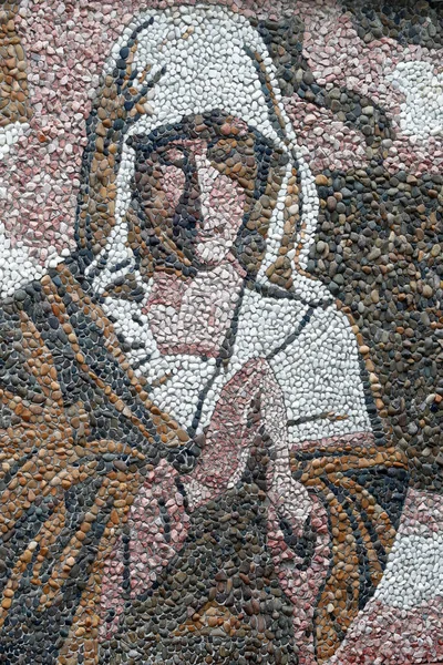 Holy Virgin Mosaics Vung Tau Vietnam — kuvapankkivalokuva