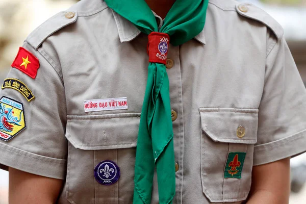Scout Movement Boy Scout Can Tho Vietnam — стоковое фото
