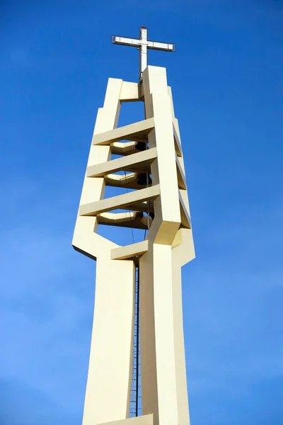 Catholic Church Bell Tower Architecture Ria Vietnam — стокове фото