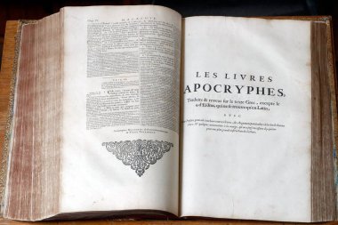 Eski Fransızca İncil, 1669. Eski Ahit. Apocrypha.