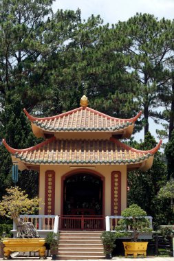 Truc Lam Budist tapınağı. Dalat. Vietnam. 