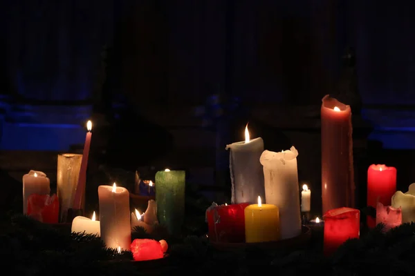 Ministro Catedral Basilea Encuentro Europeo Jóvenes Taize Basilea Oración Del — Foto de Stock