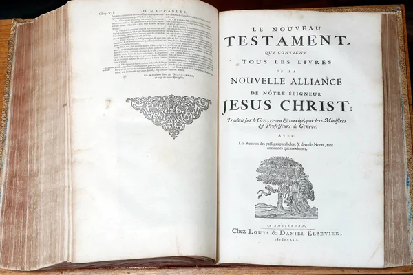 Eski Fransızca İncil, 1669. Yeni Ahit. 