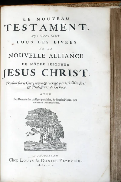 Eski Fransızca İncil, 1669. Yeni Ahit. 