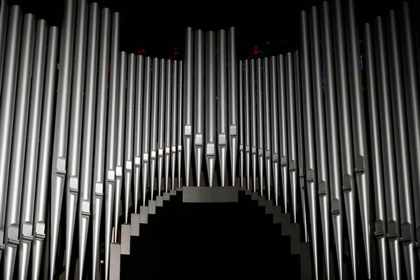 Нідароський Собор Орган Труби Тронхейм Норвегія — стокове фото