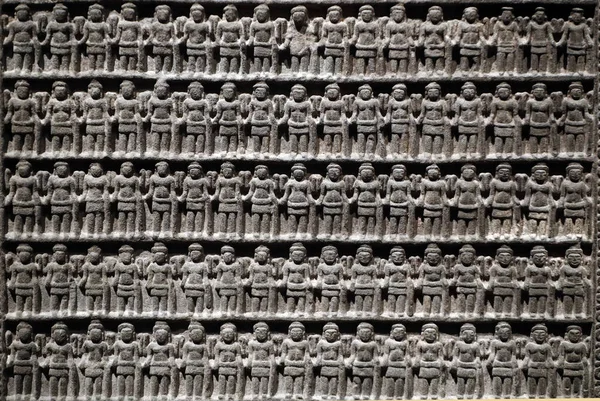 Asian Civilisations Museum Angkor Exploring Cambodia Sacred City Vishnu Votive — Stockfoto