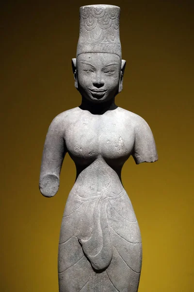 亚洲文明博物馆 探索柬埔寨的圣城 柬埔寨 7世纪 新加坡 — 图库照片