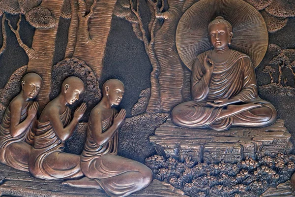 Linh Phong Buddhist Temple Life Buddha His Enlightenment Buddha Shakyamuni — Stock Fotó