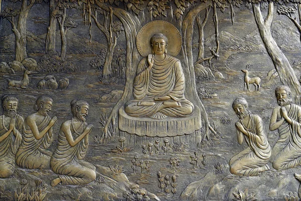 Tinh Ngoc Chau Buddhist Temple Life Buddha Siddhartha Gautama Buddha — Stock Fotó