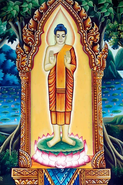 Pitu Khosa Rangsay Buddhista Pagoda Buddha Élete Siddhartha Gautama Lehet — Stock Fotó