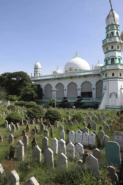Mezquita Mubarak Antiguo Cementerio Cham Muslim Chau Doc Vietnam — Foto de Stock