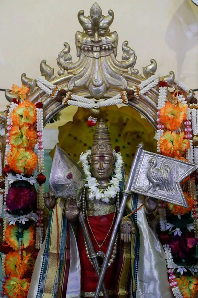 Templo Subramaniam Swamy Lorde Murugan Deus Hindu Guerra Cidade Chi — Fotografia de Stock