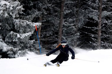Fransız Alpleri. Mont-Blanc kalabalık. Fransız Alpleri. Mont-Blanc kalabalık. Saint-Gervais. Fransa.