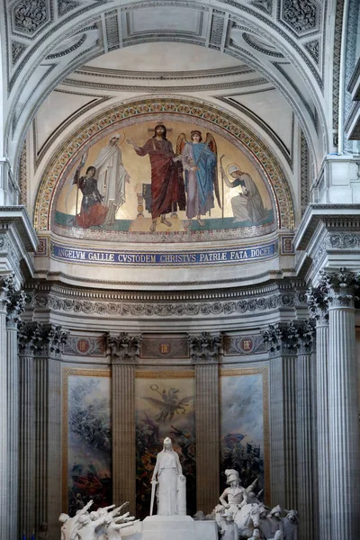 Panteón Lugar Enterramiento Muchos Franceses Famosos París Francia —  Fotos de Stock