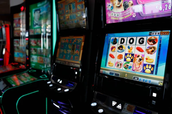 Slot Machines Casino France — Stockfoto