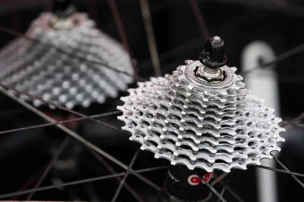 Criterium Dauphine Libere Cycling Race 2018 Racing Bike Derailleur Gear — ストック写真