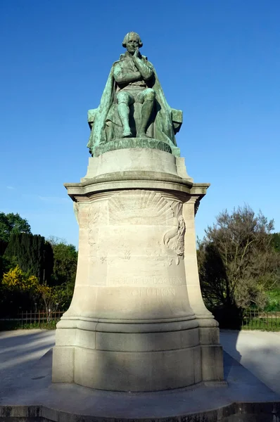 Statue Jean Baptiste Lamarck 1744 1829 Founder Evolutionism Jardin Des — Stok fotoğraf
