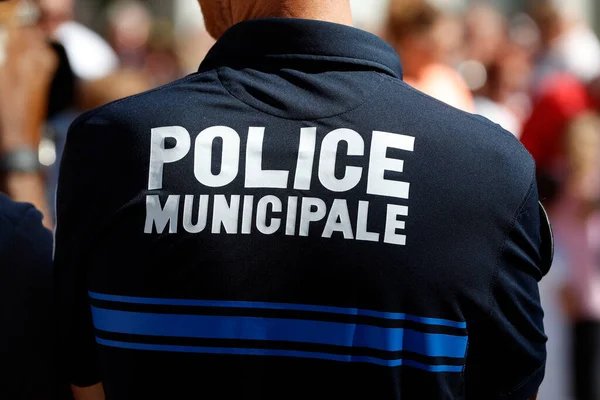 Security Police Municipale France — Fotografia de Stock